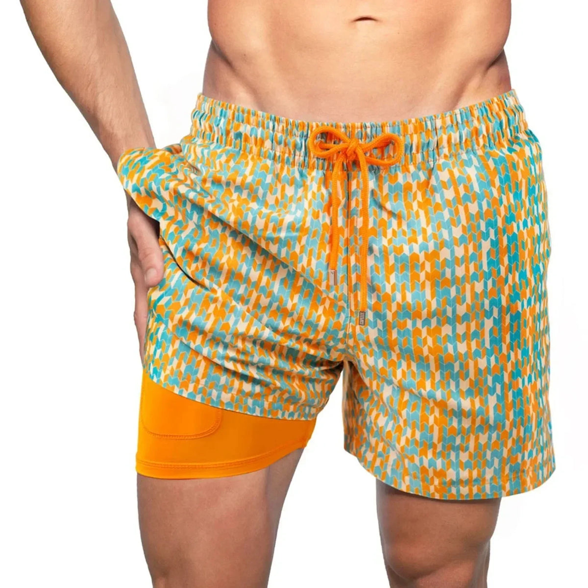 THEO Casual Swim Cotton Shorts