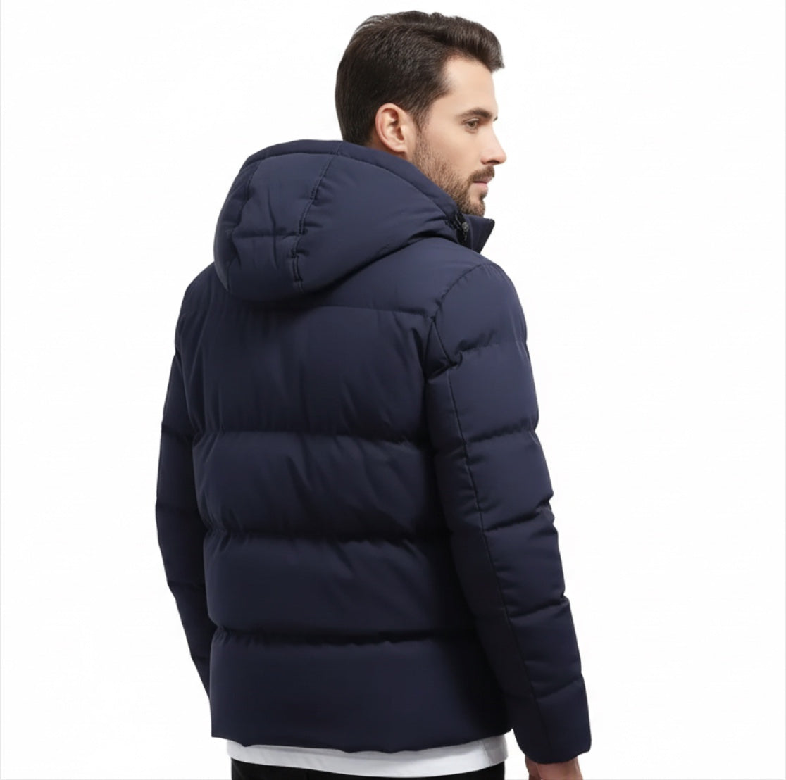 BRENNAN Hooded Down Puffer Jacket
