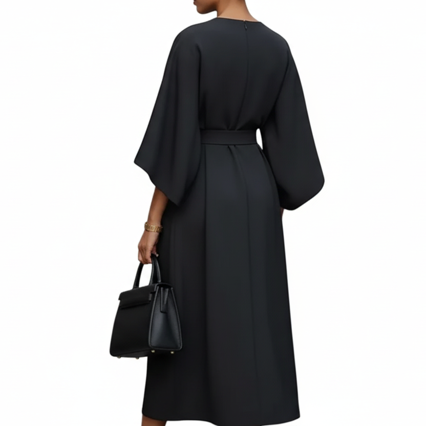 VIVIA Batwing Long Dress