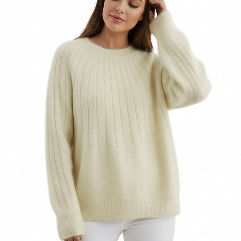 ALYSSA Cashmere Knit Sweater