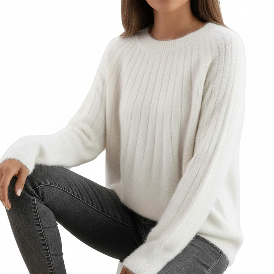 ALYSSA Cashmere Knit Sweater