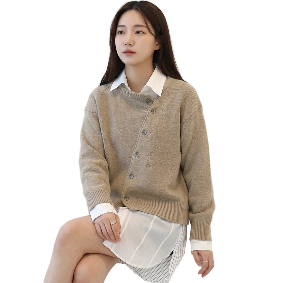 LUCIA Knit Button Cardigan
