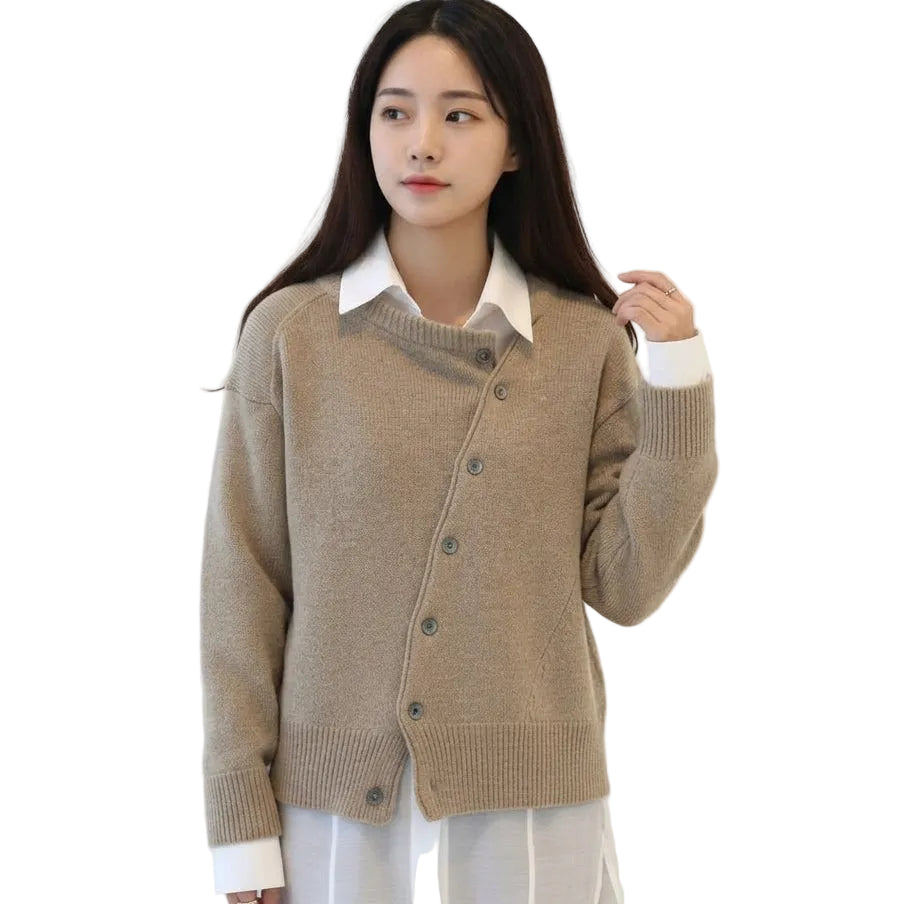 LUCIA Knit Button Cardigan