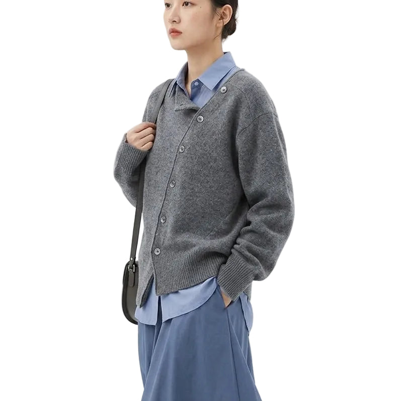 LUCIA Knit Button Cardigan