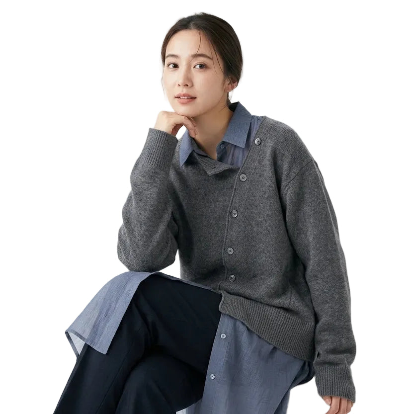 LUCIA Knit Button Cardigan