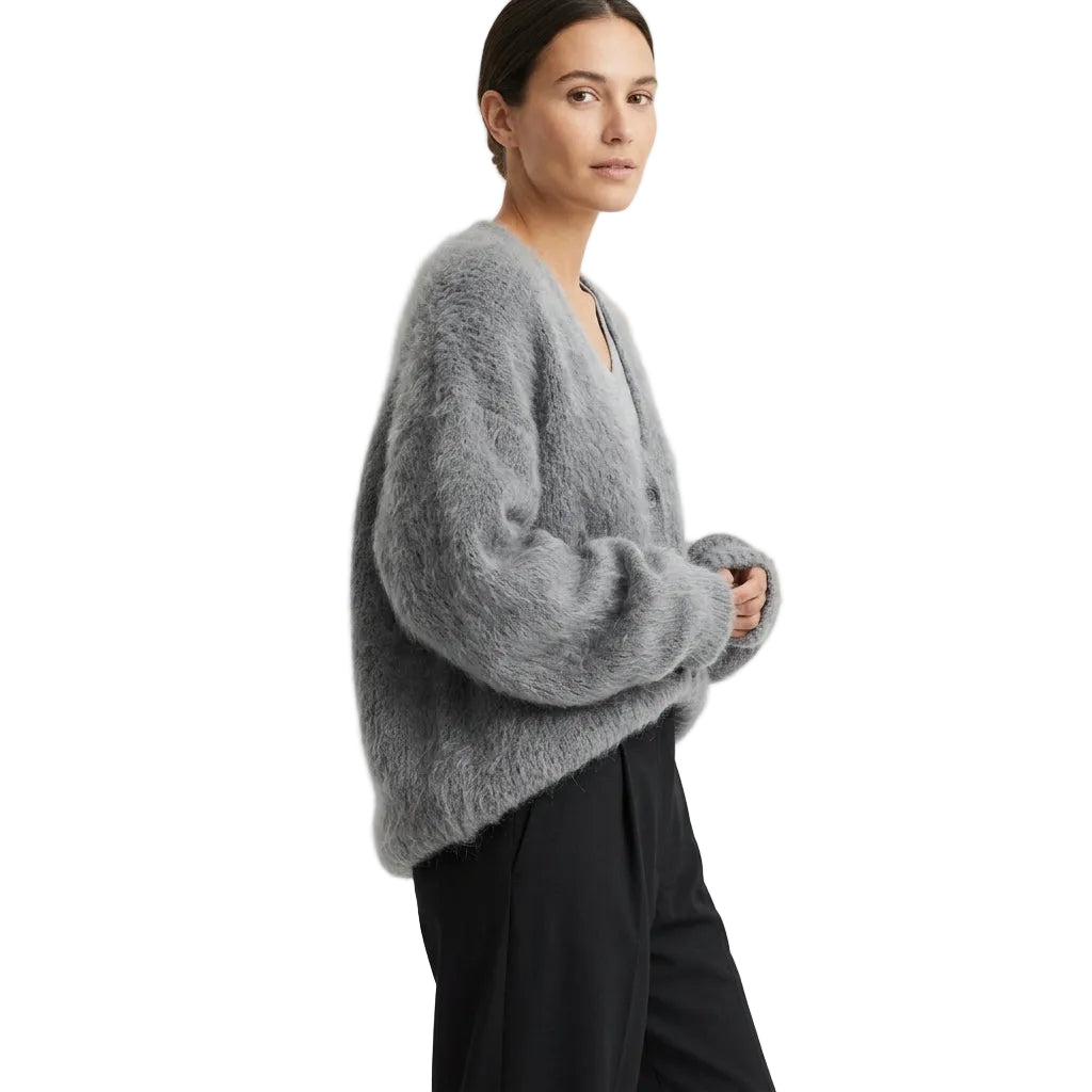 ROSE V Neck Knit Cardigan