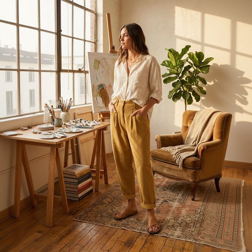 SAVANNAH Wide Leg Pants