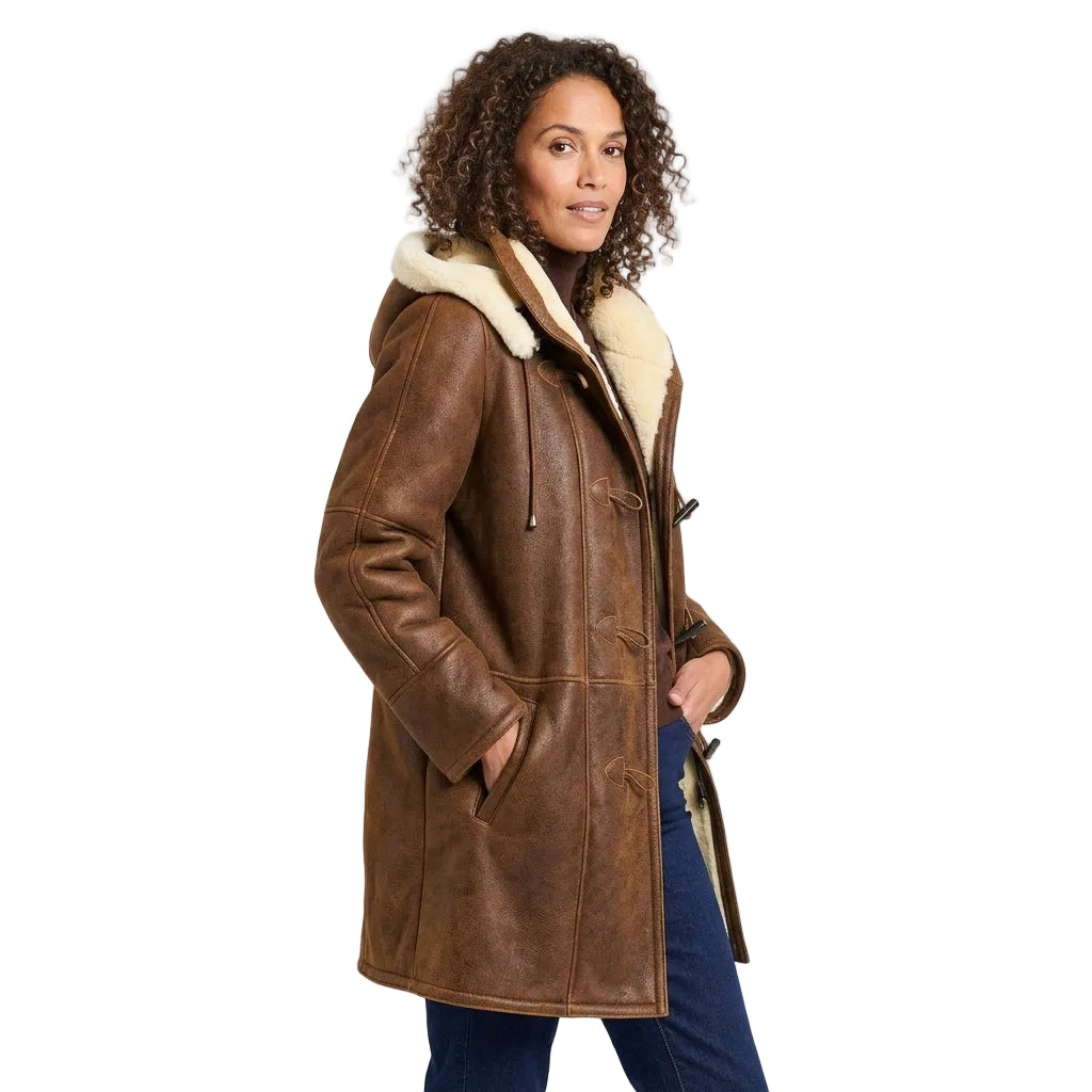 ARABELLA Hooded Long Coat