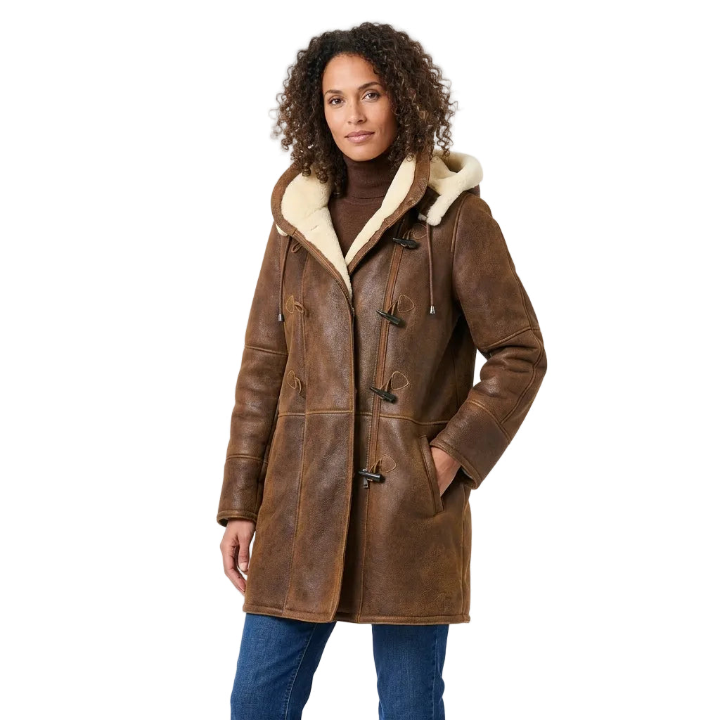ARABELLA Hooded Long Coat