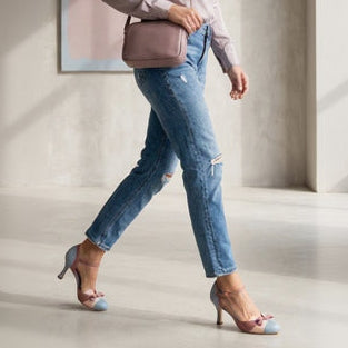 ISABEL Bow Heel Sandals