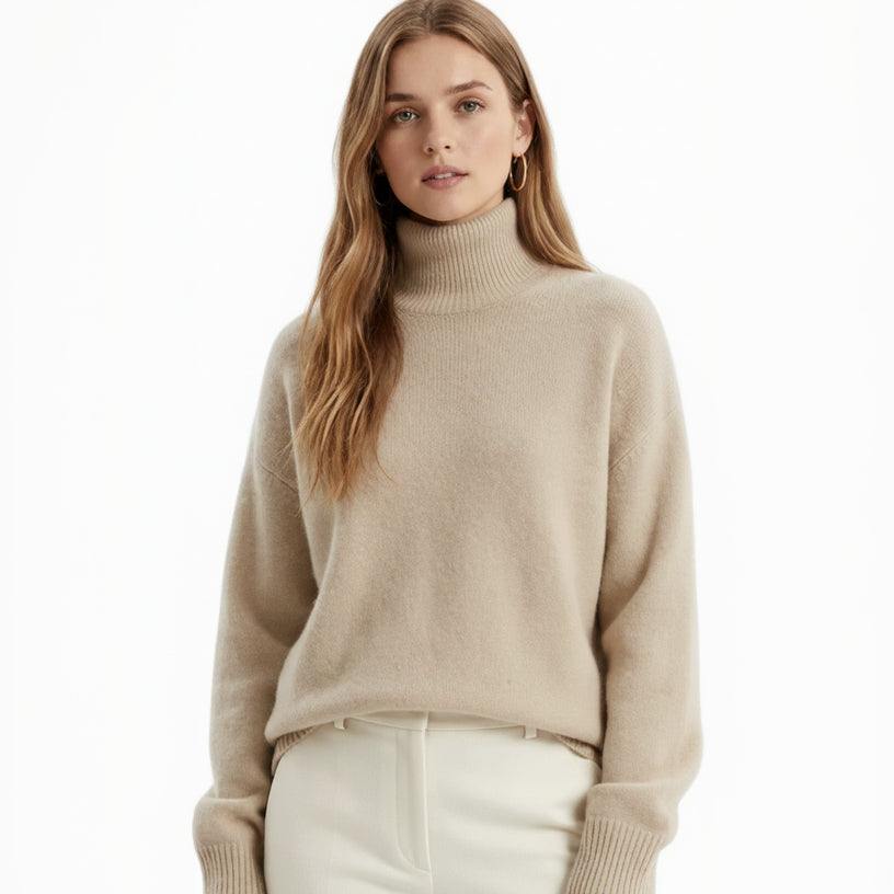 FREYA Cashmere Turtleneck Sweater