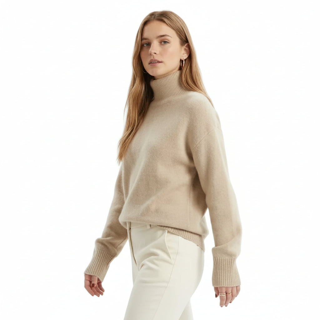 FREYA Cashmere Turtleneck Sweater