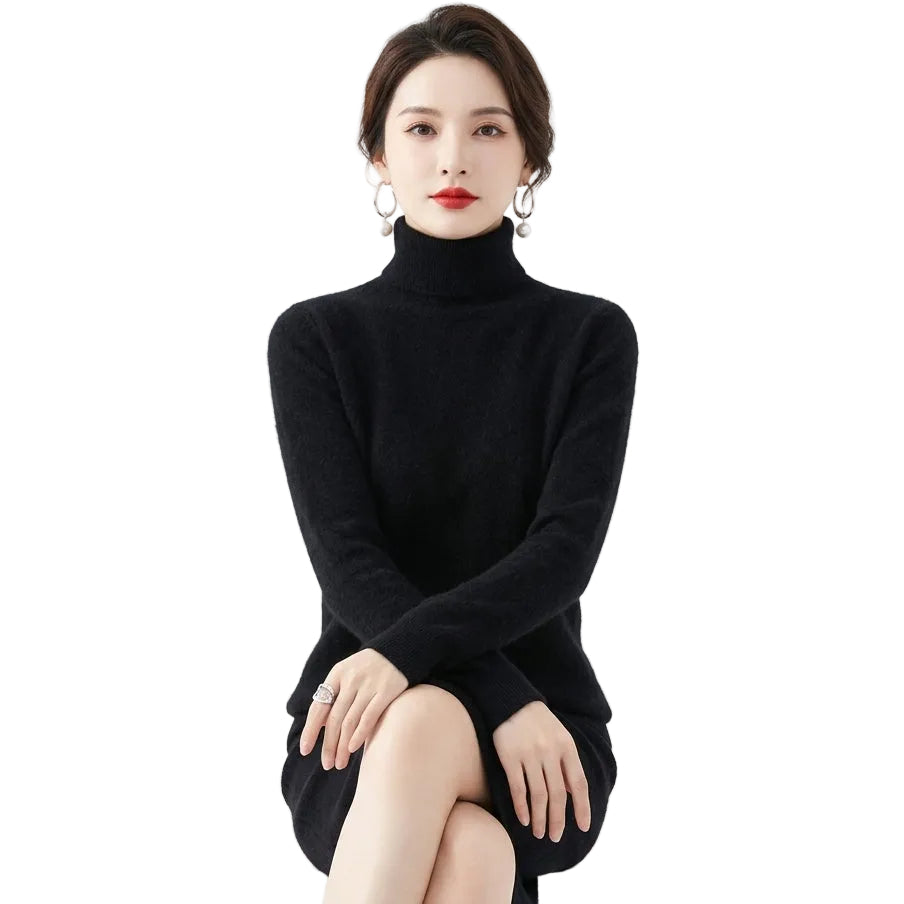AUDREY Wool Turtleneck Sweater