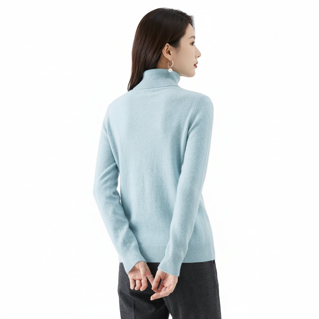 AUDREY Wool Turtleneck Sweater