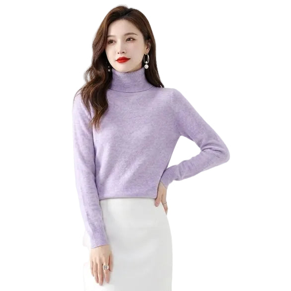 AUDREY Wool Turtleneck Sweater