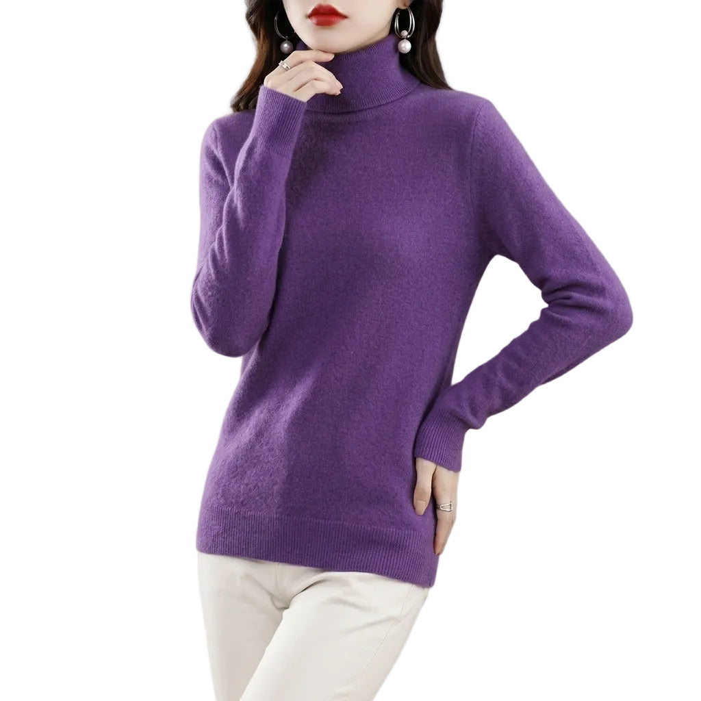 AUDREY Wool Turtleneck Sweater
