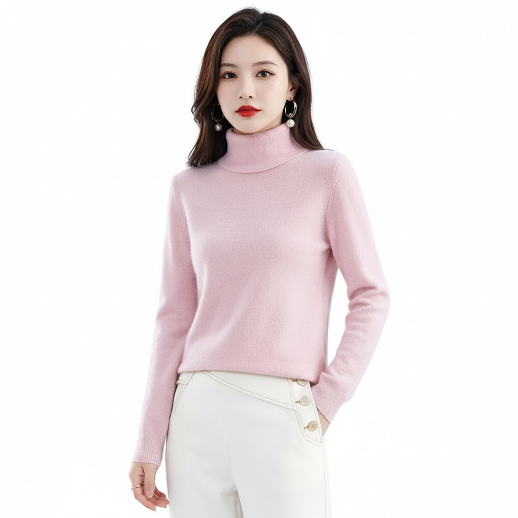 AUDREY Wool Turtleneck Sweater
