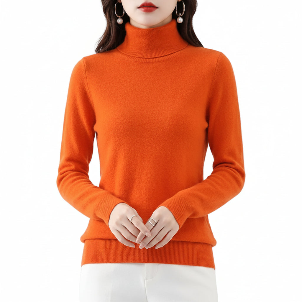 AUDREY Wool Turtleneck Sweater