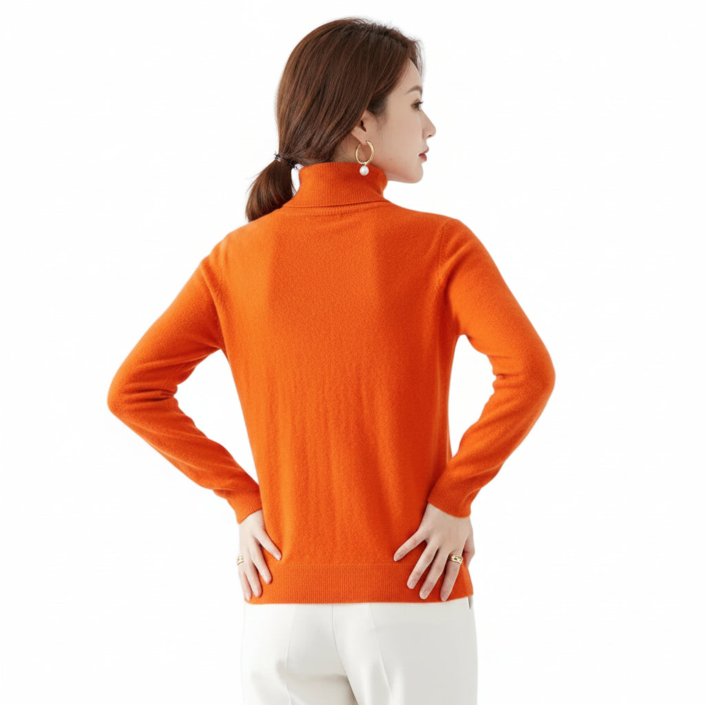 AUDREY Wool Turtleneck Sweater