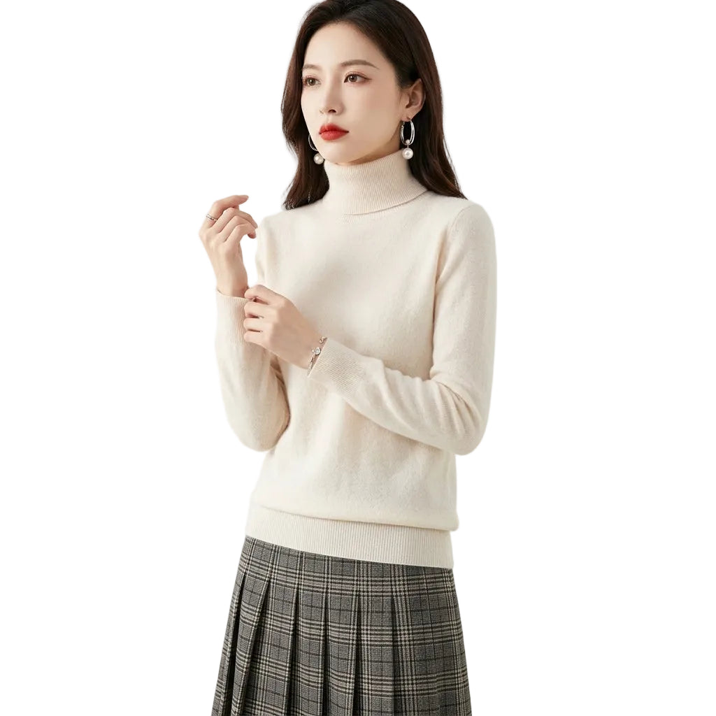 AUDREY Wool Turtleneck Sweater