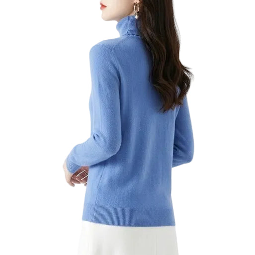 AUDREY Wool Turtleneck Sweater