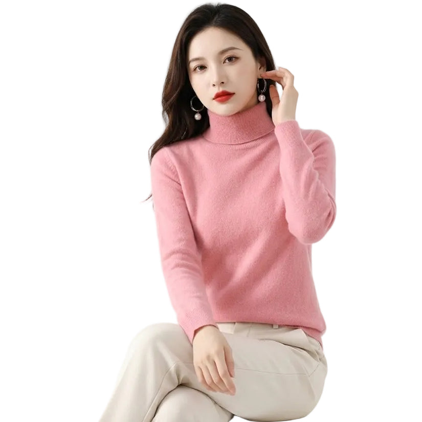 AUDREY Wool Turtleneck Sweater