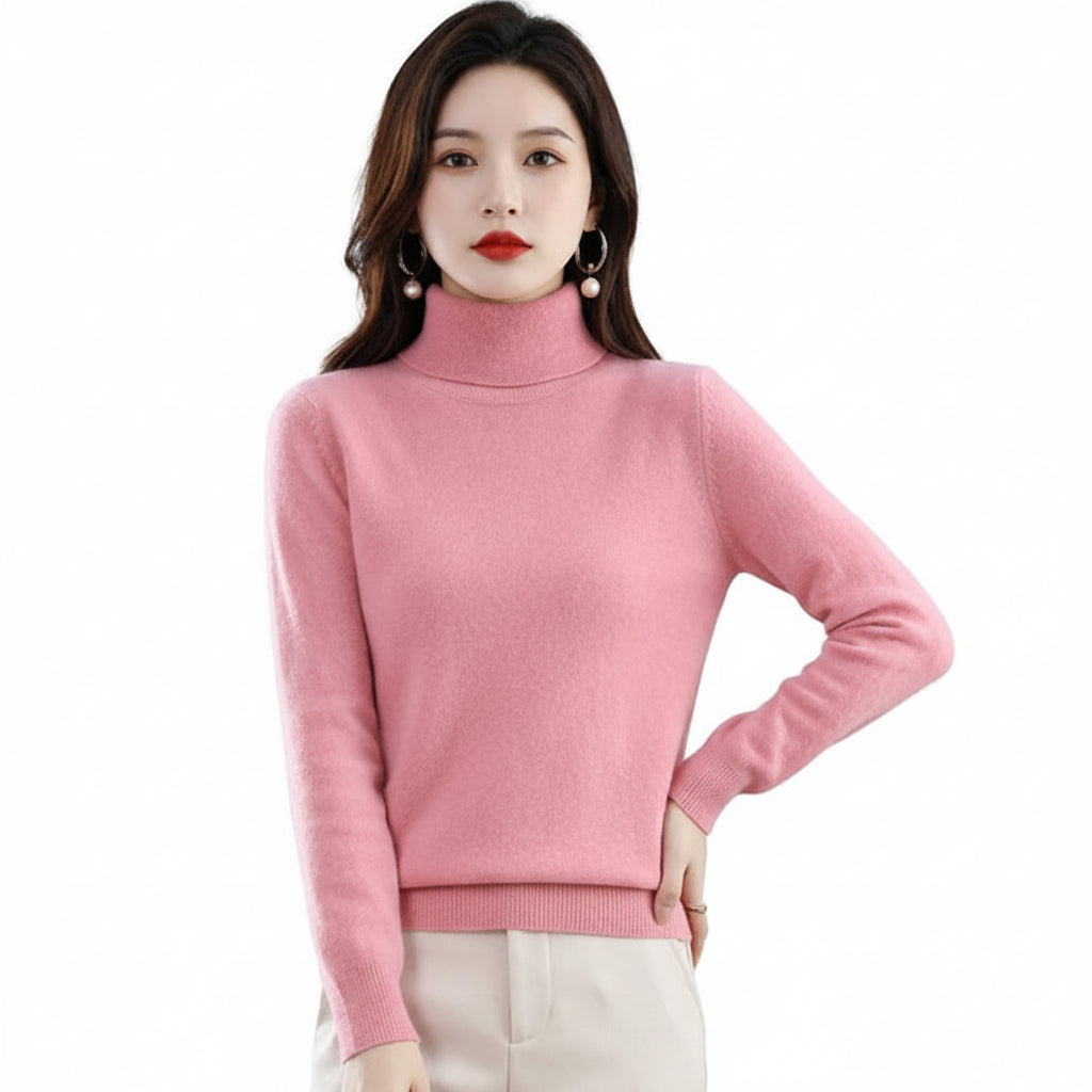 AUDREY Wool Turtleneck Sweater