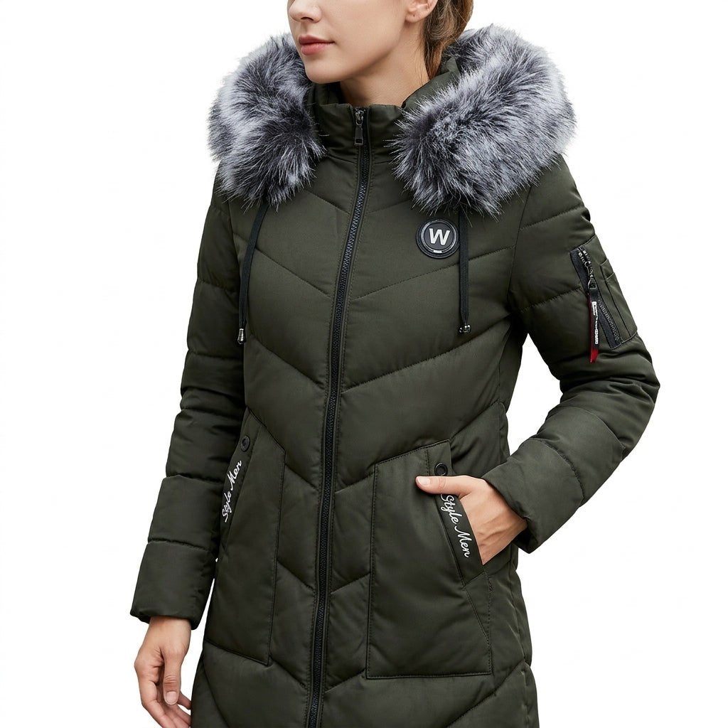 DEXTER Hooded Long Padded Parka