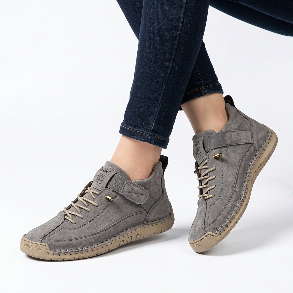 ALICIA Leather Lace Up Loafers