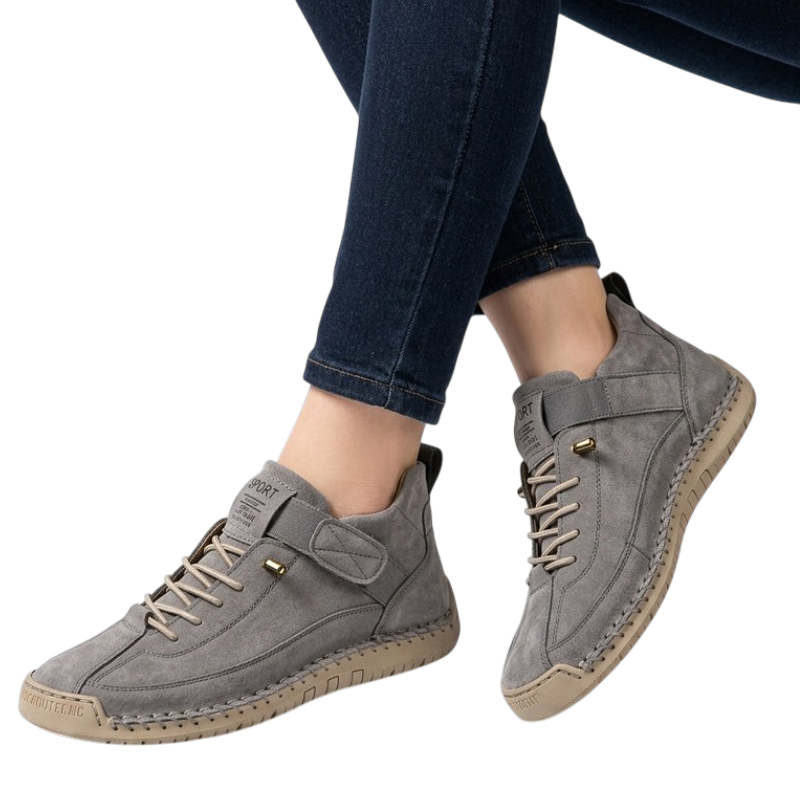 ALICIA Leather Lace Up Loafers