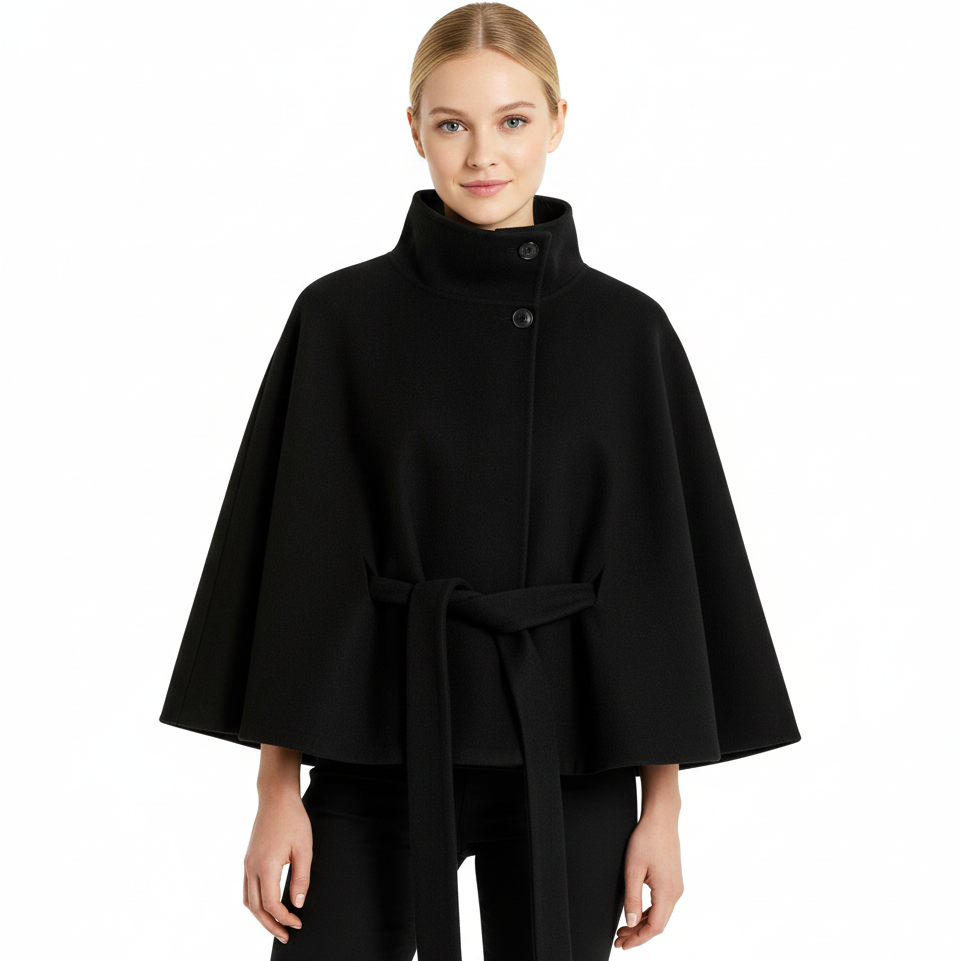 LUCIE Turtleneck Slim Jacket