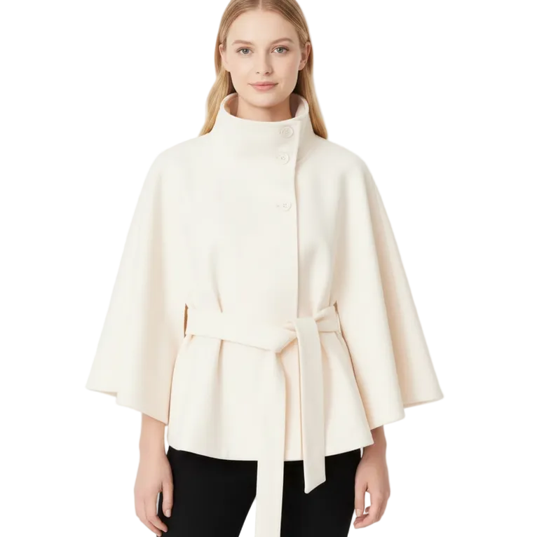 LUCIE Turtleneck Slim Jacket
