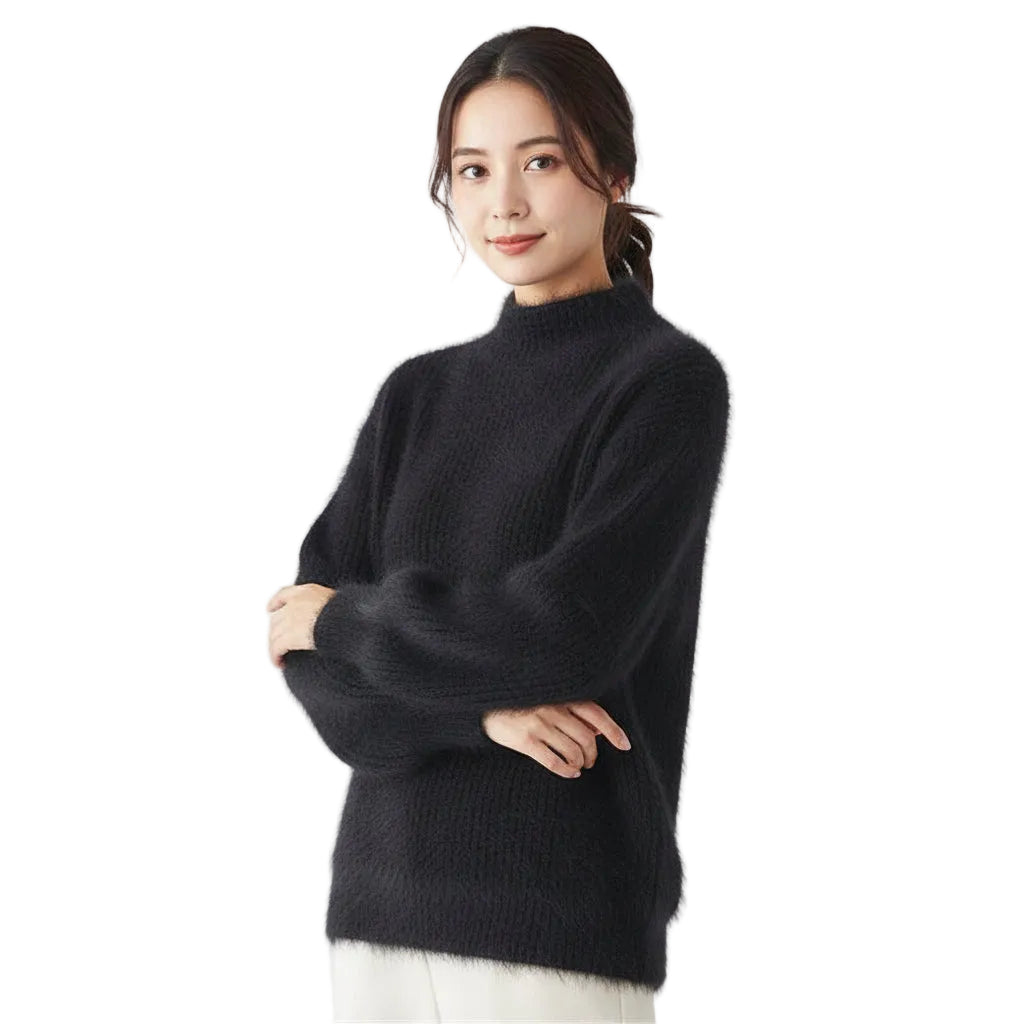 MARGOT Lantern Sleeve Sweater