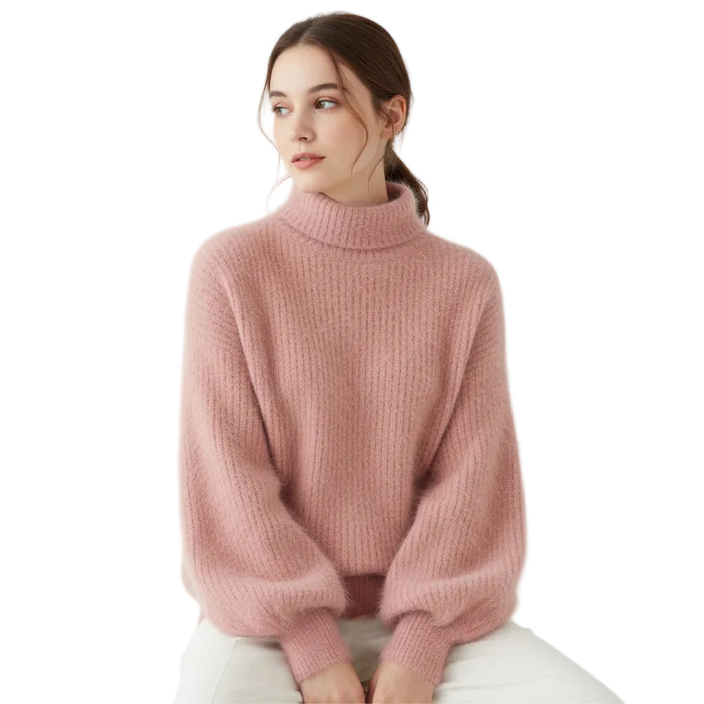 MARGOT Lantern Sleeve Sweater