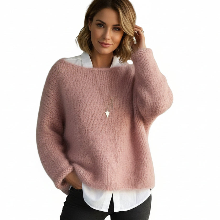 HARRIET Loose O Neck Sweater