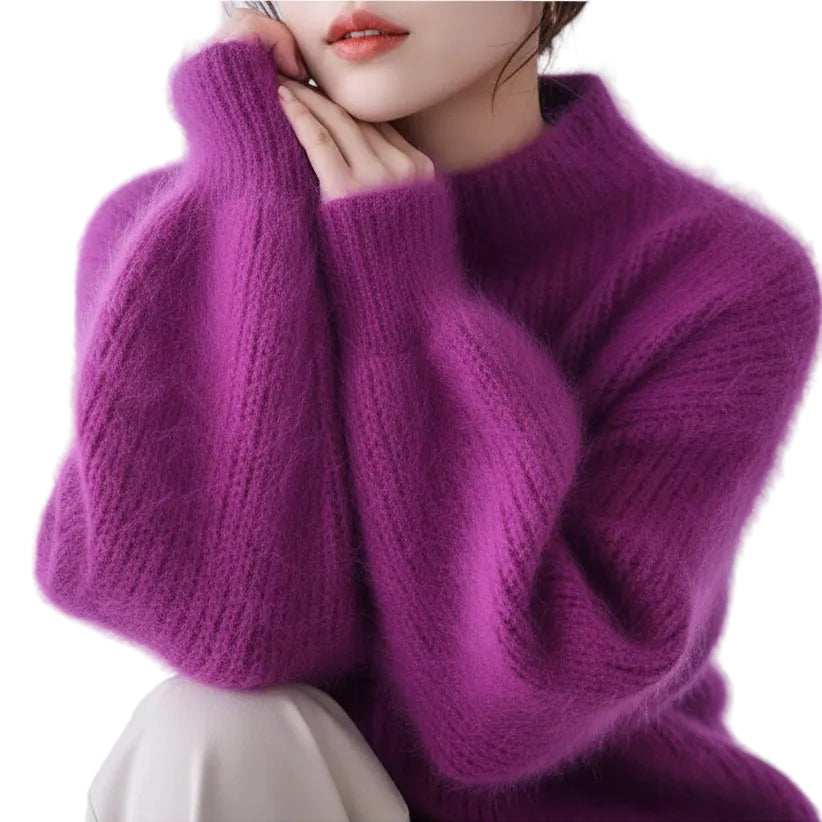 MARGOT Lantern Sleeve Sweater