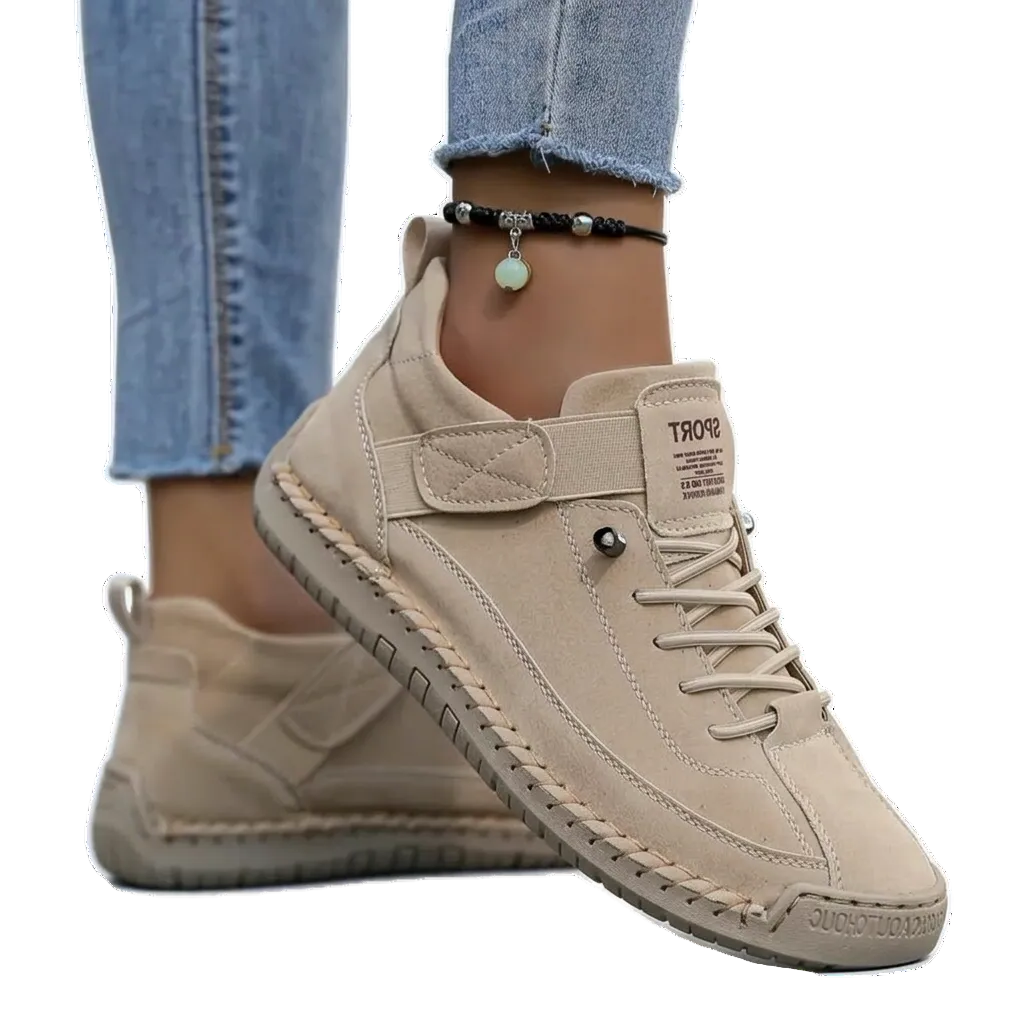 ALICIA Leather Lace Up Loafers