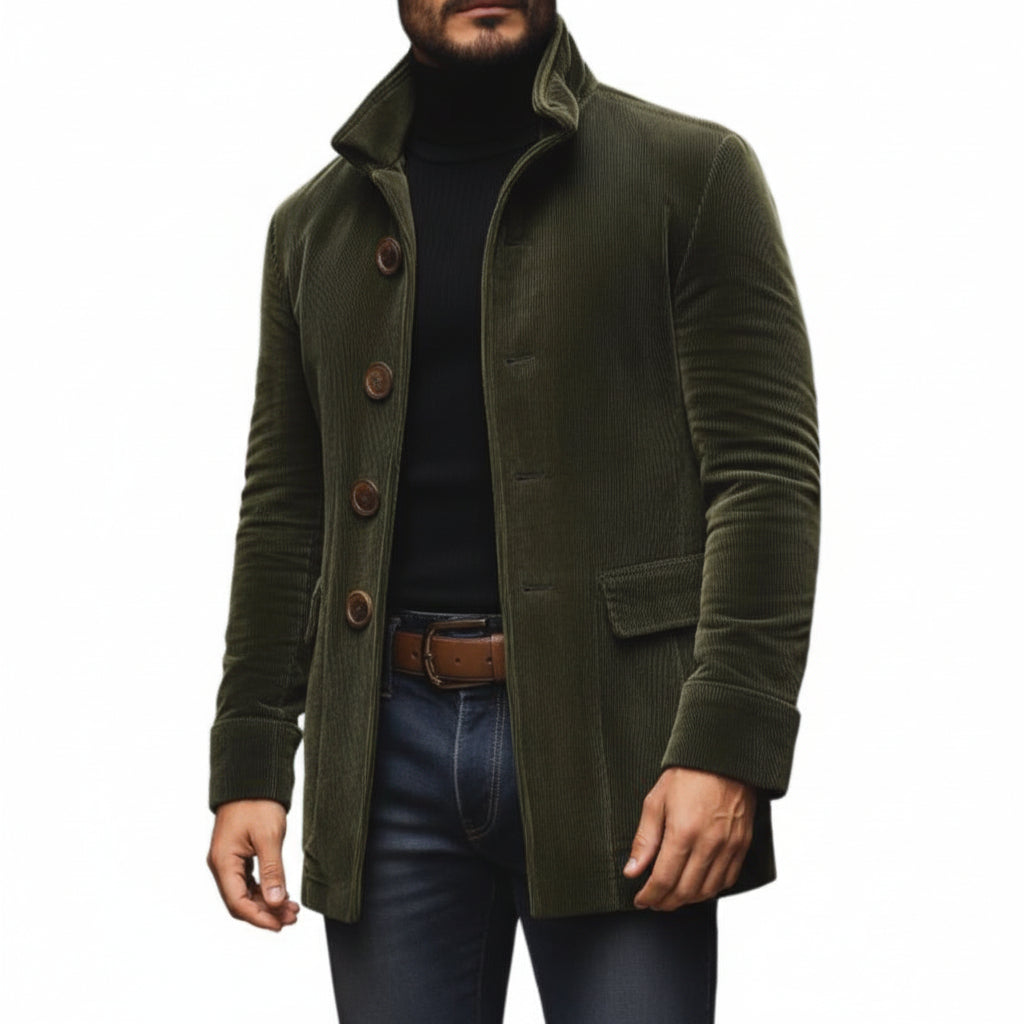HARRIS Button Front Casual Jacket