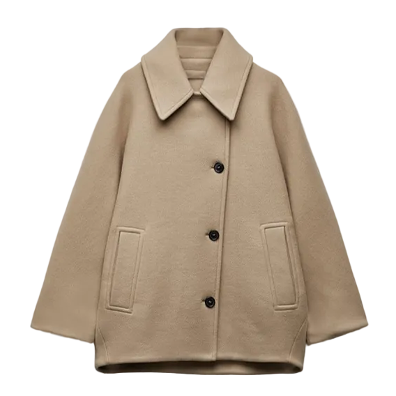 VICTORIA Cashmere Single Breasted Coat