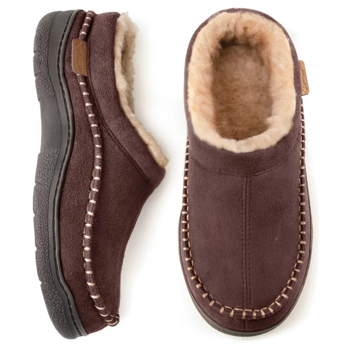 MILO Faux Suede Indoor Slippers