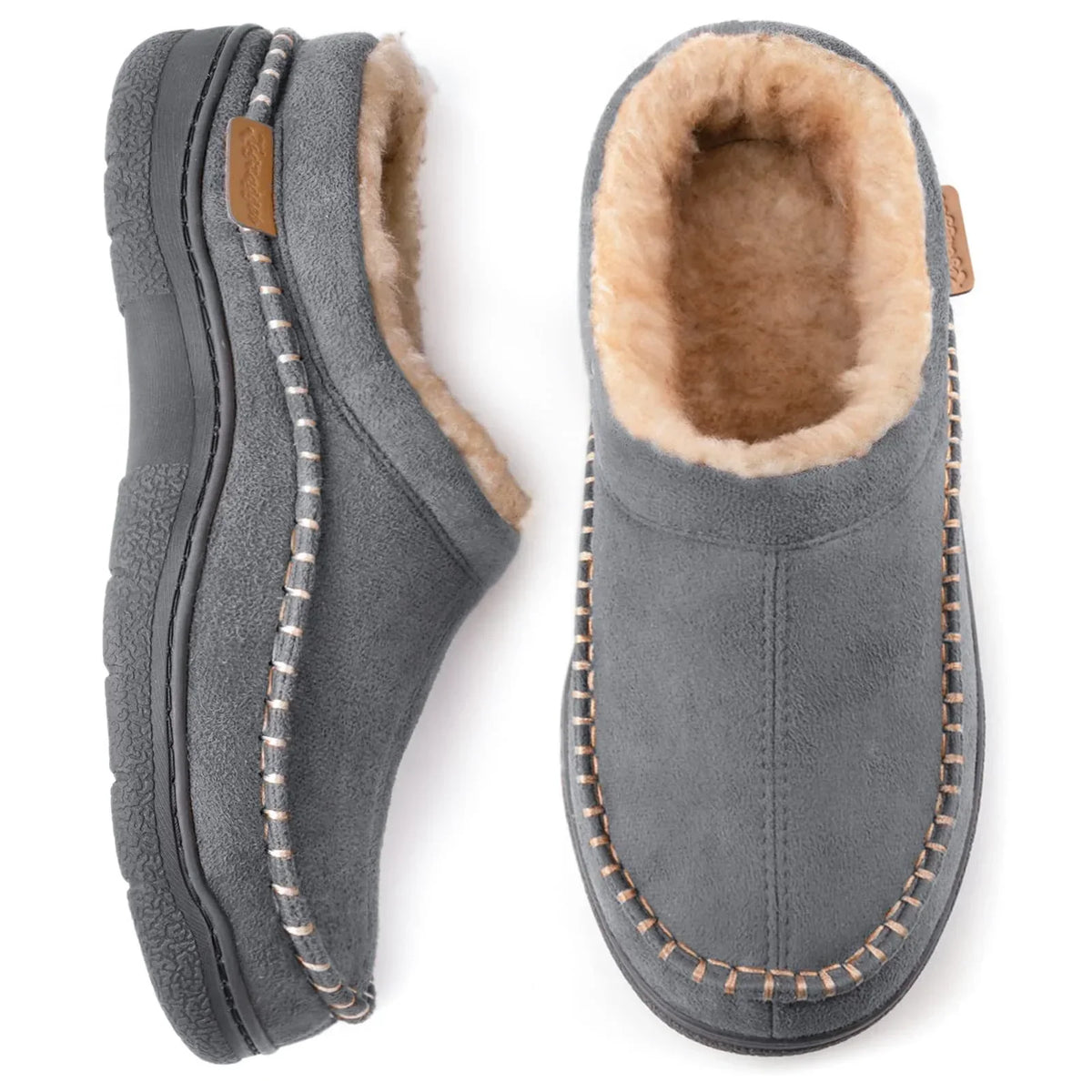 MILO Faux Suede Indoor Slippers