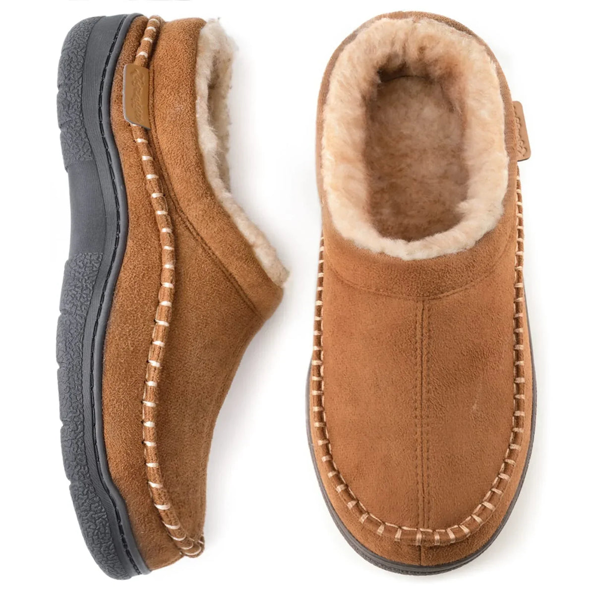 MILO Faux Suede Indoor Slippers